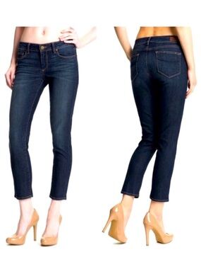 PAIGE Denim Kylie Crop Jeans Size 28 Sedona Medium Wash